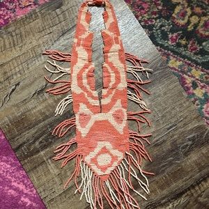 Beaded Bandana Necklace